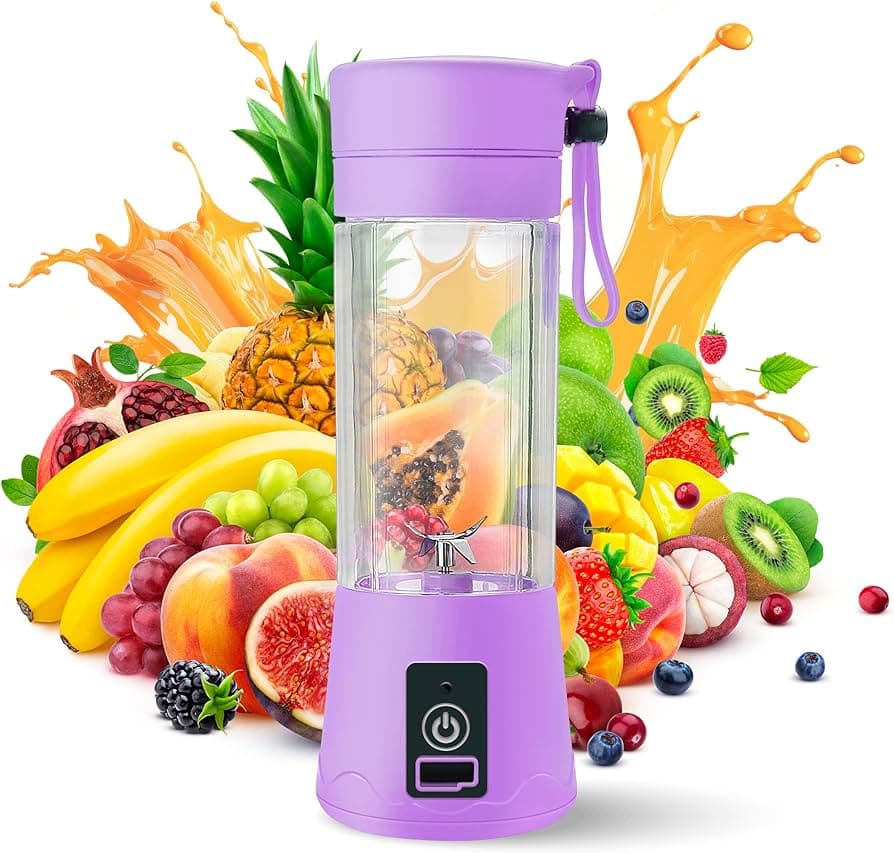 Mini Portable Blender (USB-rechargeable, 380ml